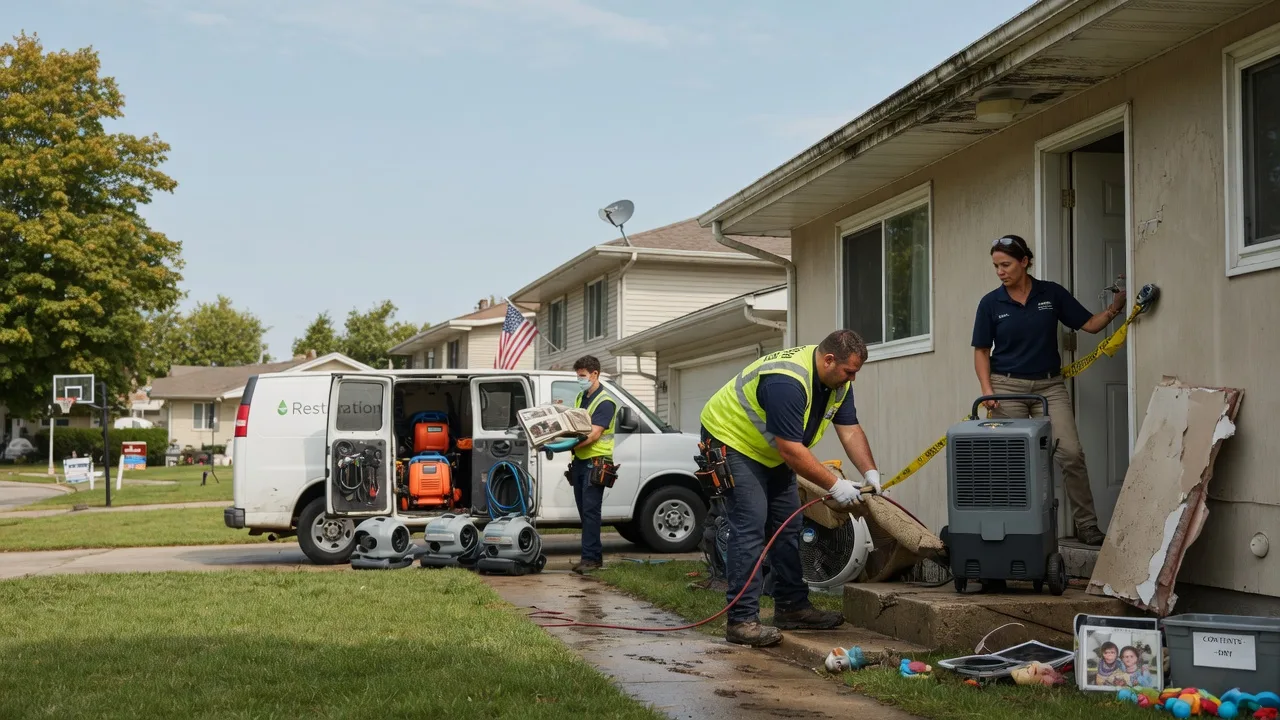 Water Damage Restoration in Capron, VA near me